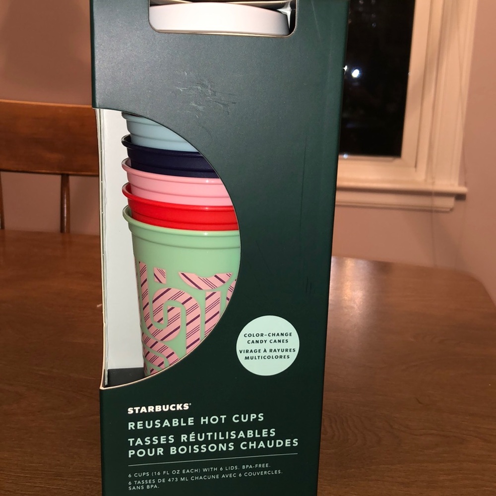2020 Christmas coloring changing hot cups.